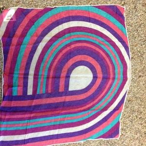 Vintage disco retro scarf